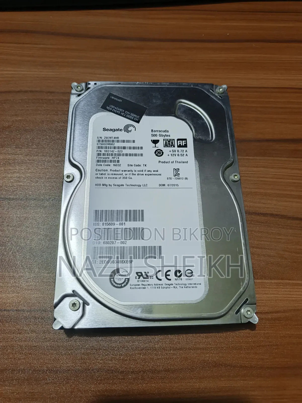500gb HDD for Sell