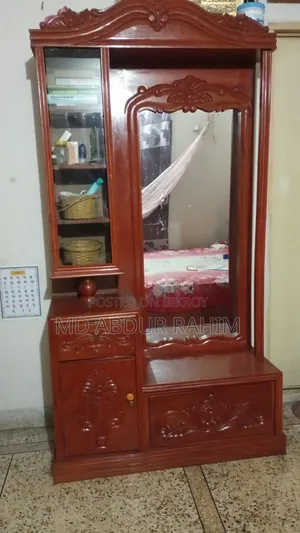 সেগুন কাঠের ড্রেসিন টেবিল