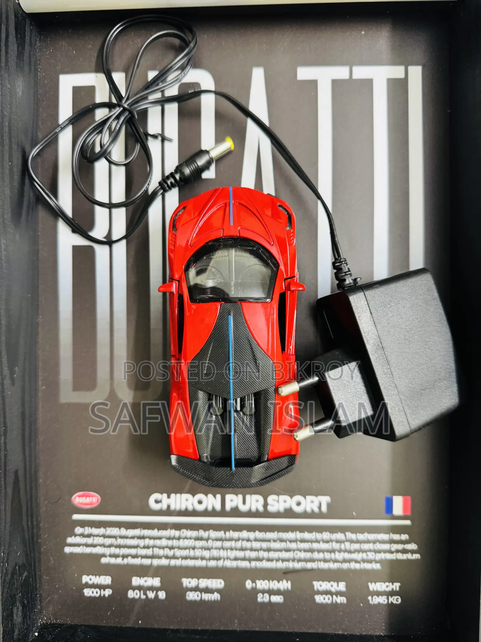 Hotwheels Bugatti Chiron Pur Sport