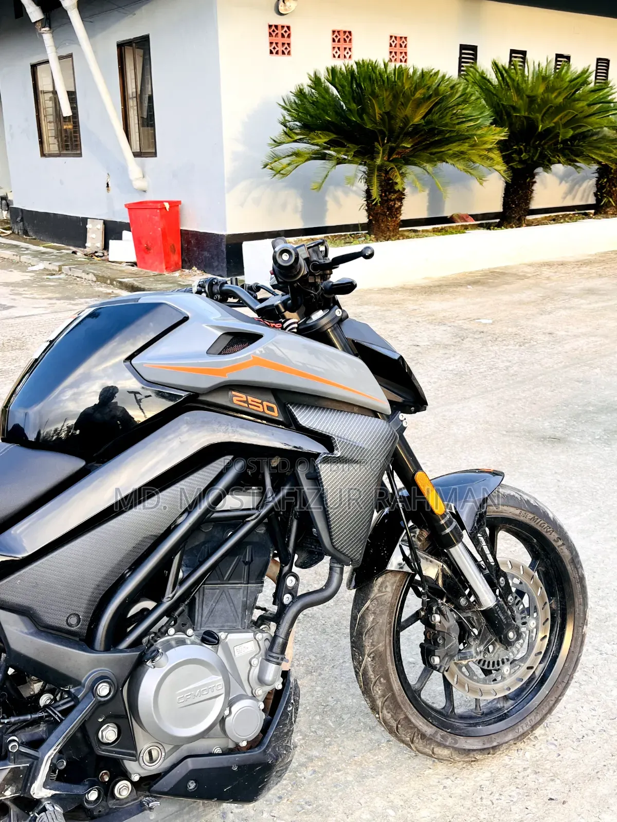 CFMoto 250NK 2025 Gray