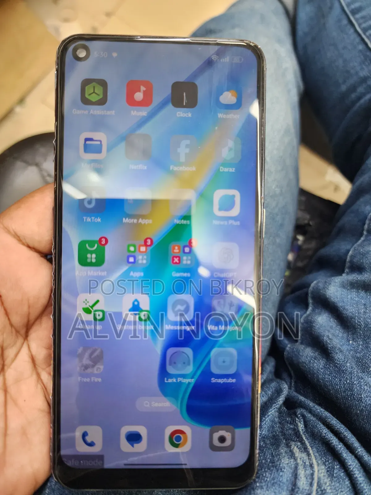 New Oppo A95 128 GB Blue