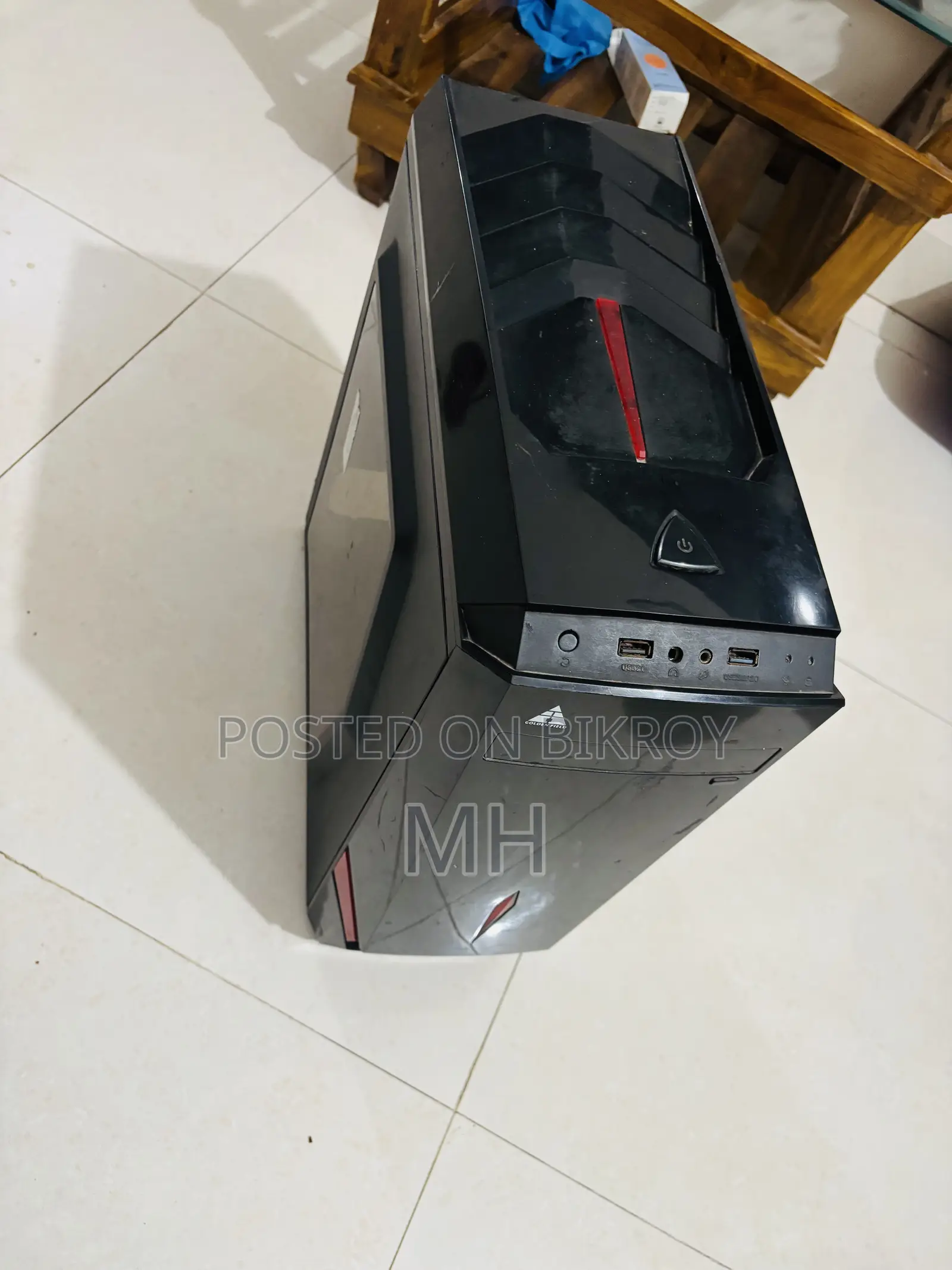 Desktop Casing ( Golden Field)