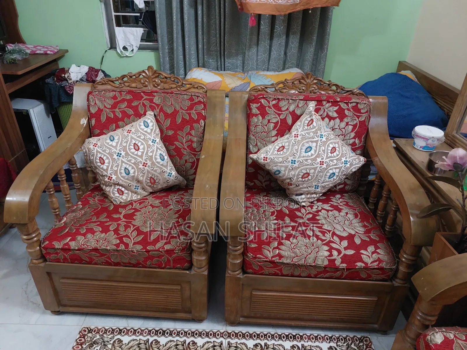 সেগুন কাঠের সোফা বিক্রি