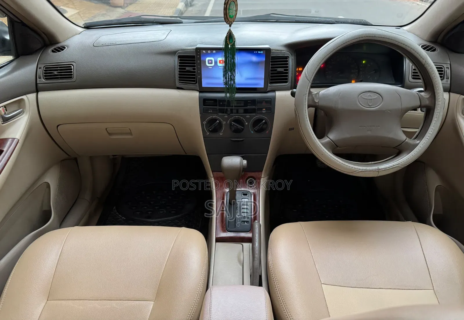 Toyota Corolla 2002 Beige