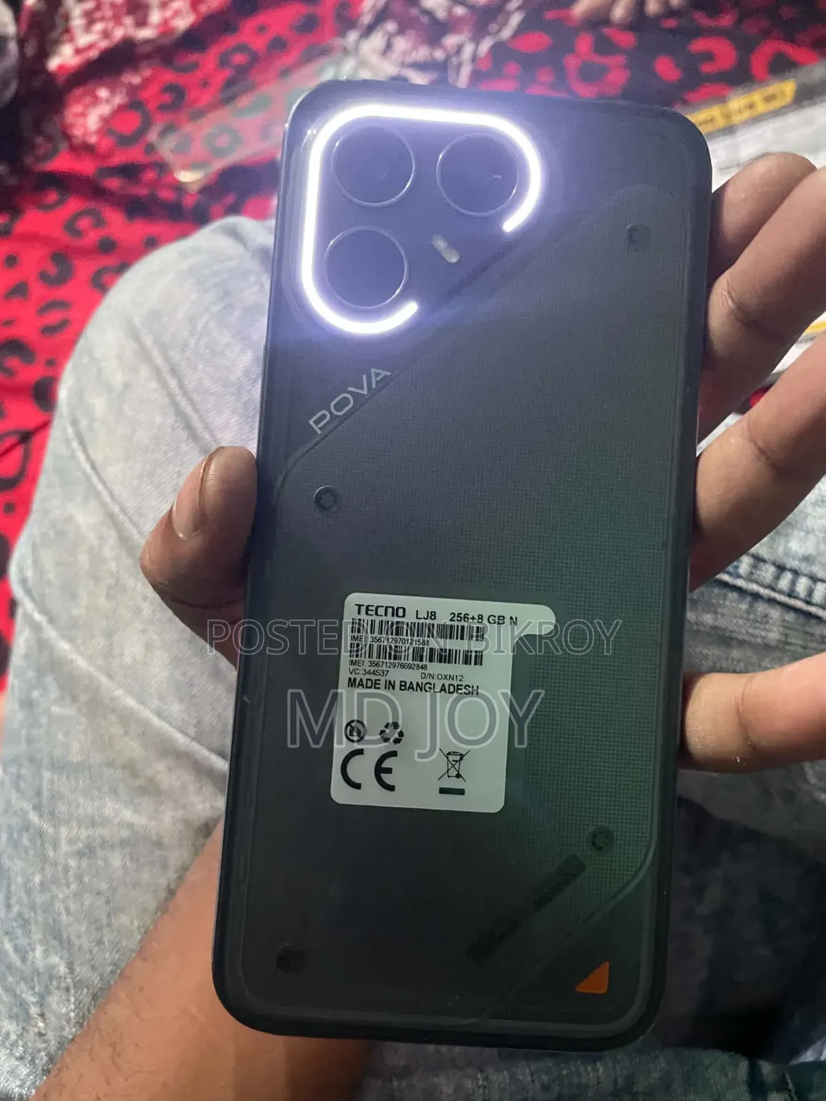 Tecno Pova 7 Pro 5G 256 GB Black