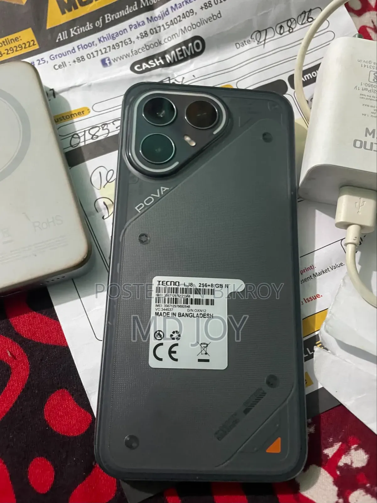 Tecno Pova 7 Pro 5G 256 GB Black