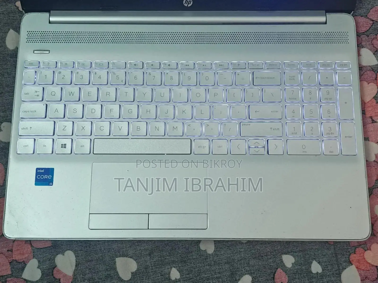 Laptop HP 15s 8GB Intel Core I5 SSD 256GB