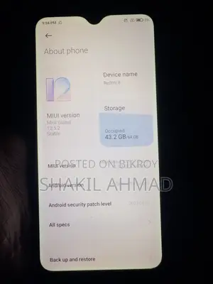 Xiaomi Redmi 8 64 GB Blue