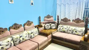 মিনার কর্নার সোফা সেট (অরিজিনাল সেগুন)