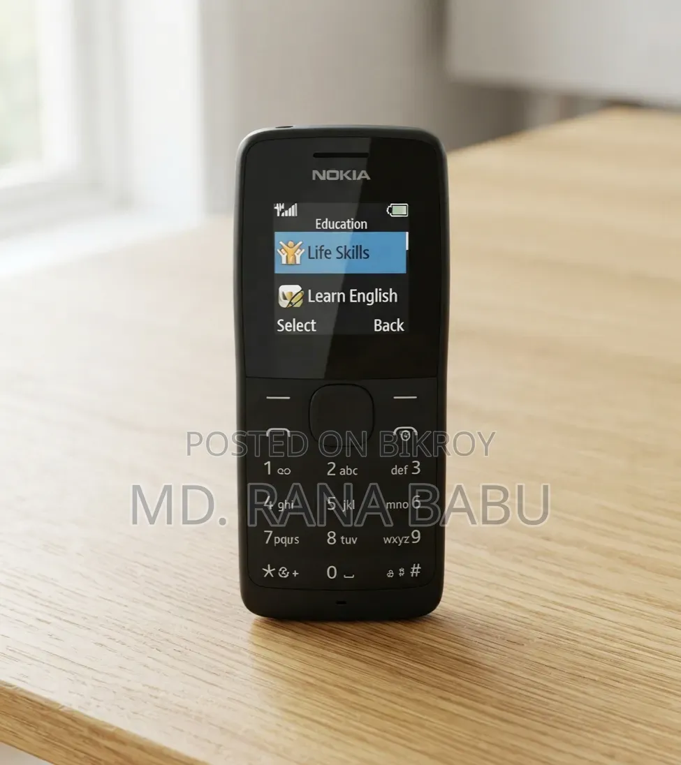 New Nokia 105 Black