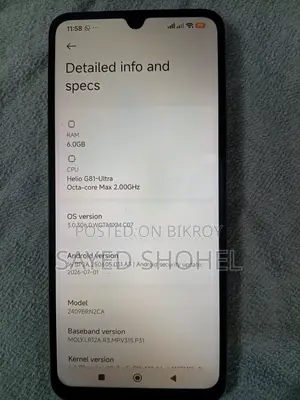 Xiaomi Redmi 14C 128 GB Gray