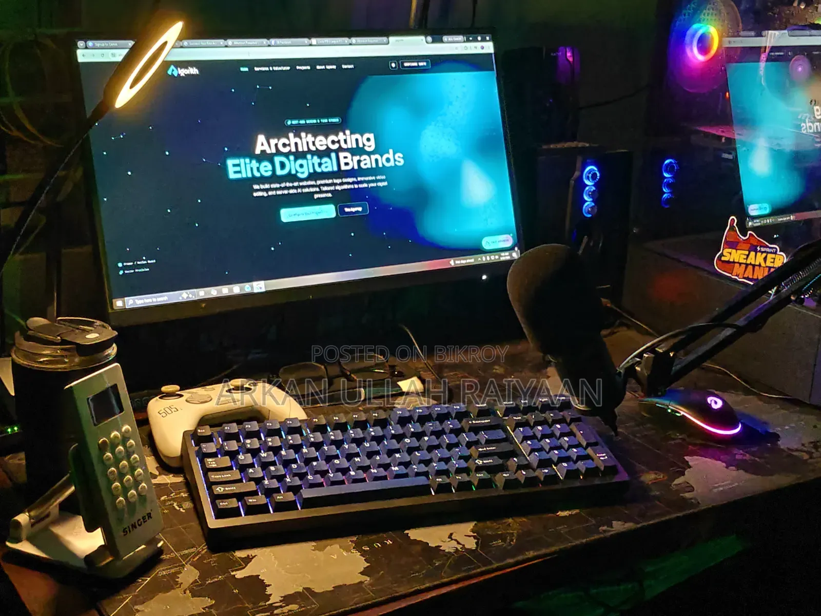 Desktop Computer MSI Model 16GB AMD Ryzen 5 SSD 1TB