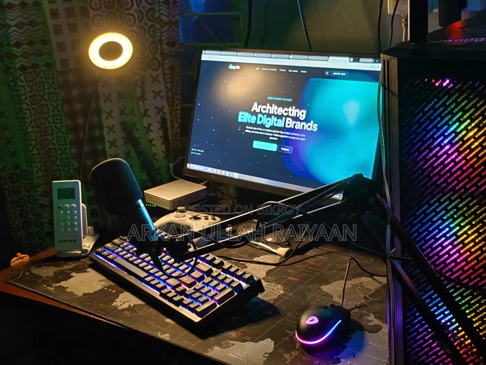 Desktop Computer MSI Model 16GB AMD Ryzen 5 SSD 1TB