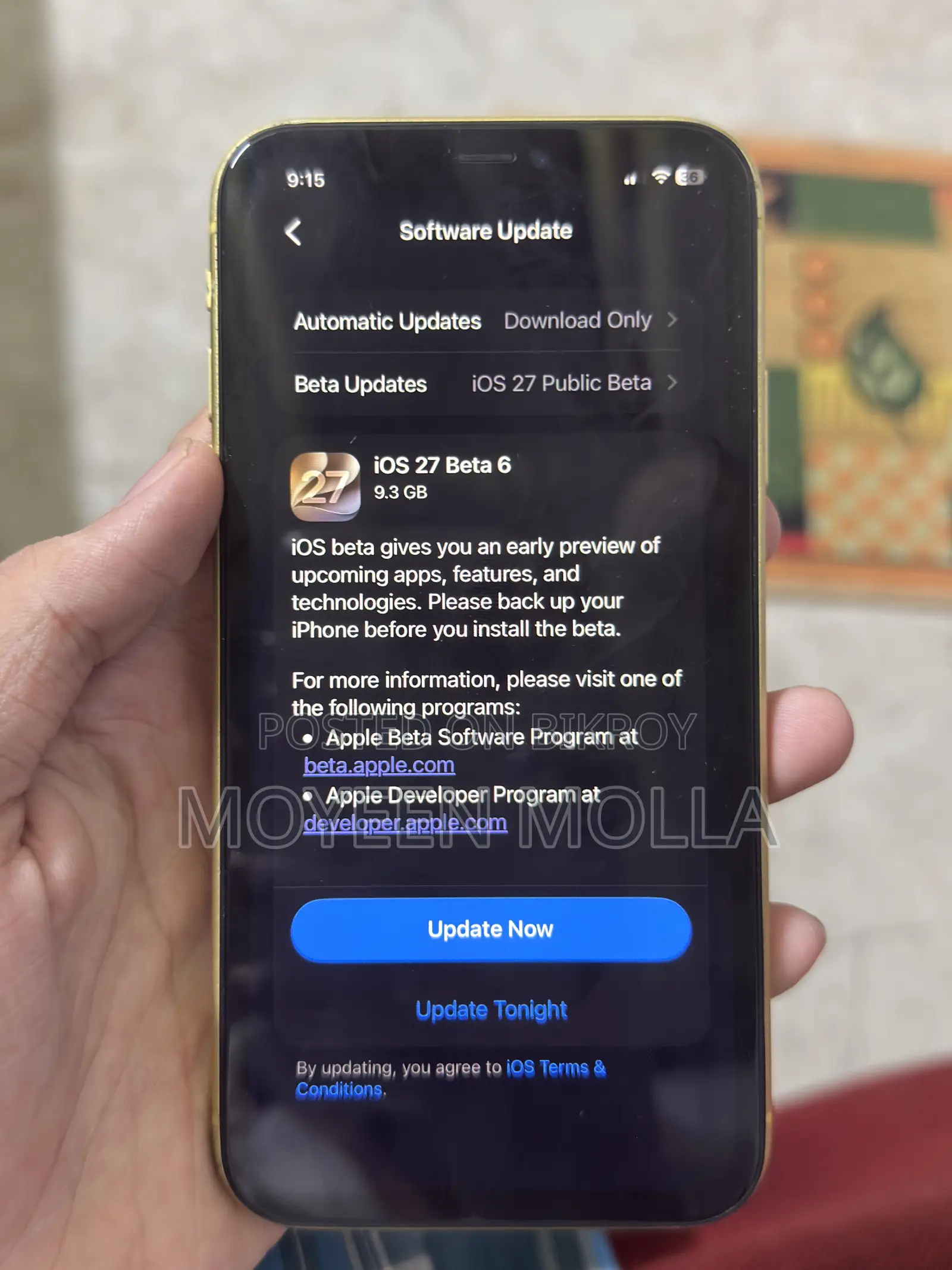 Apple iPhone 11 128 GB Yellow