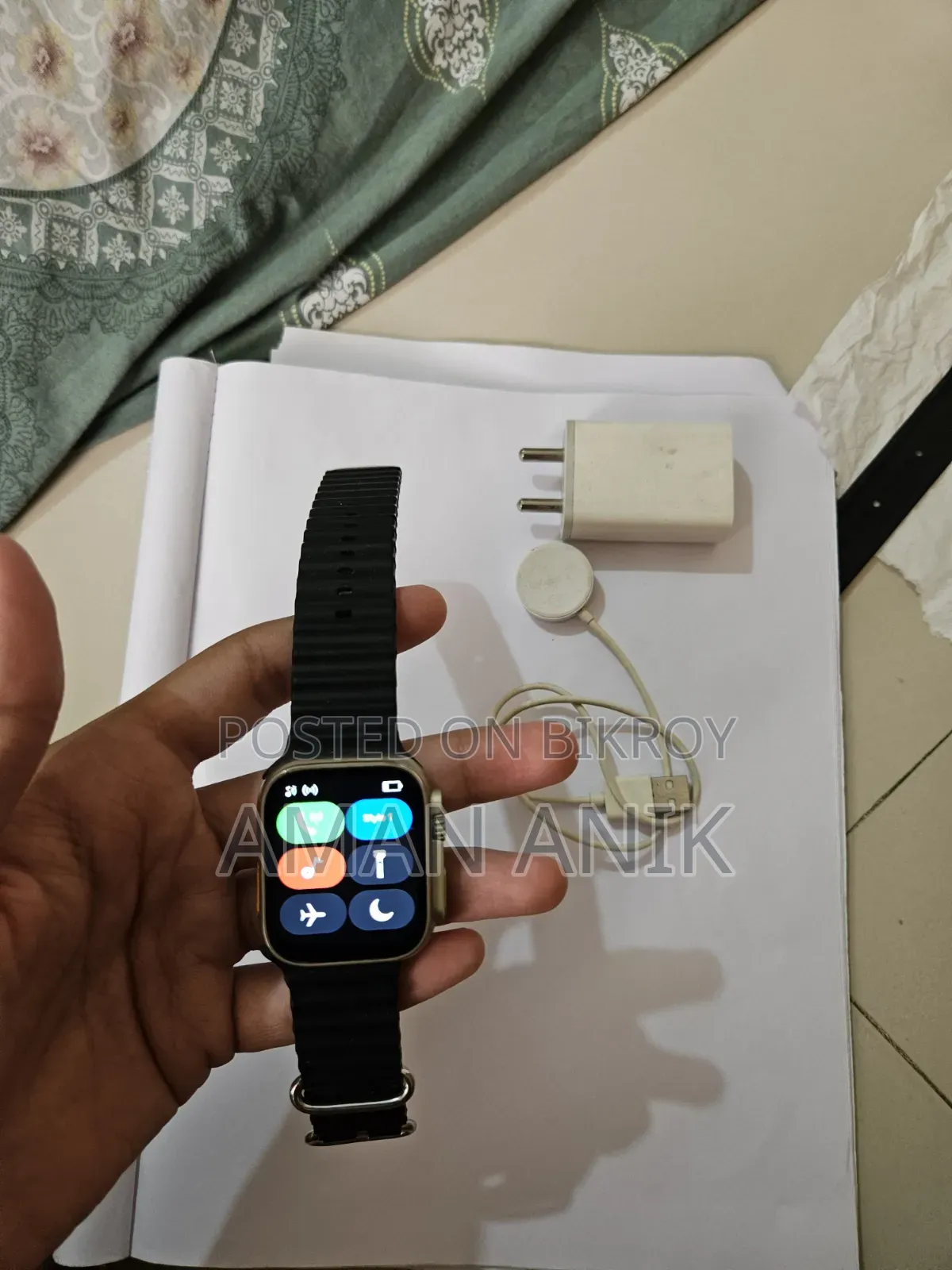 T800 Ultra Smartwatch Series 8 - IPS With Wireless Charging