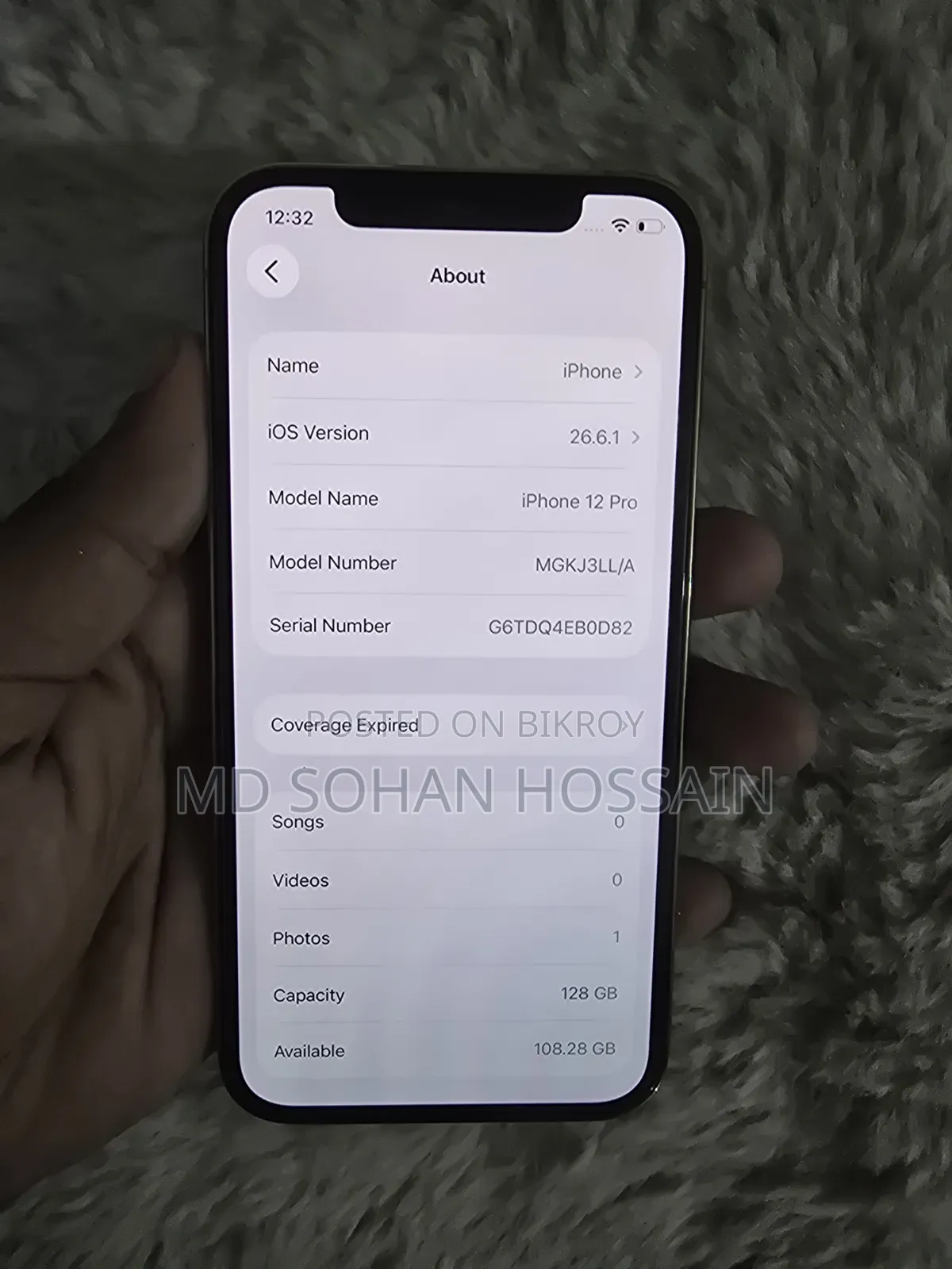 Apple iPhone 12 Pro 128 GB Gold