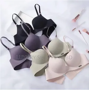 Women’s Seamless Padded Bra – Wireless Everyday Comfort Bra