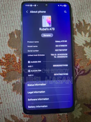 Samsung Galaxy A73 5G 256 GB Green