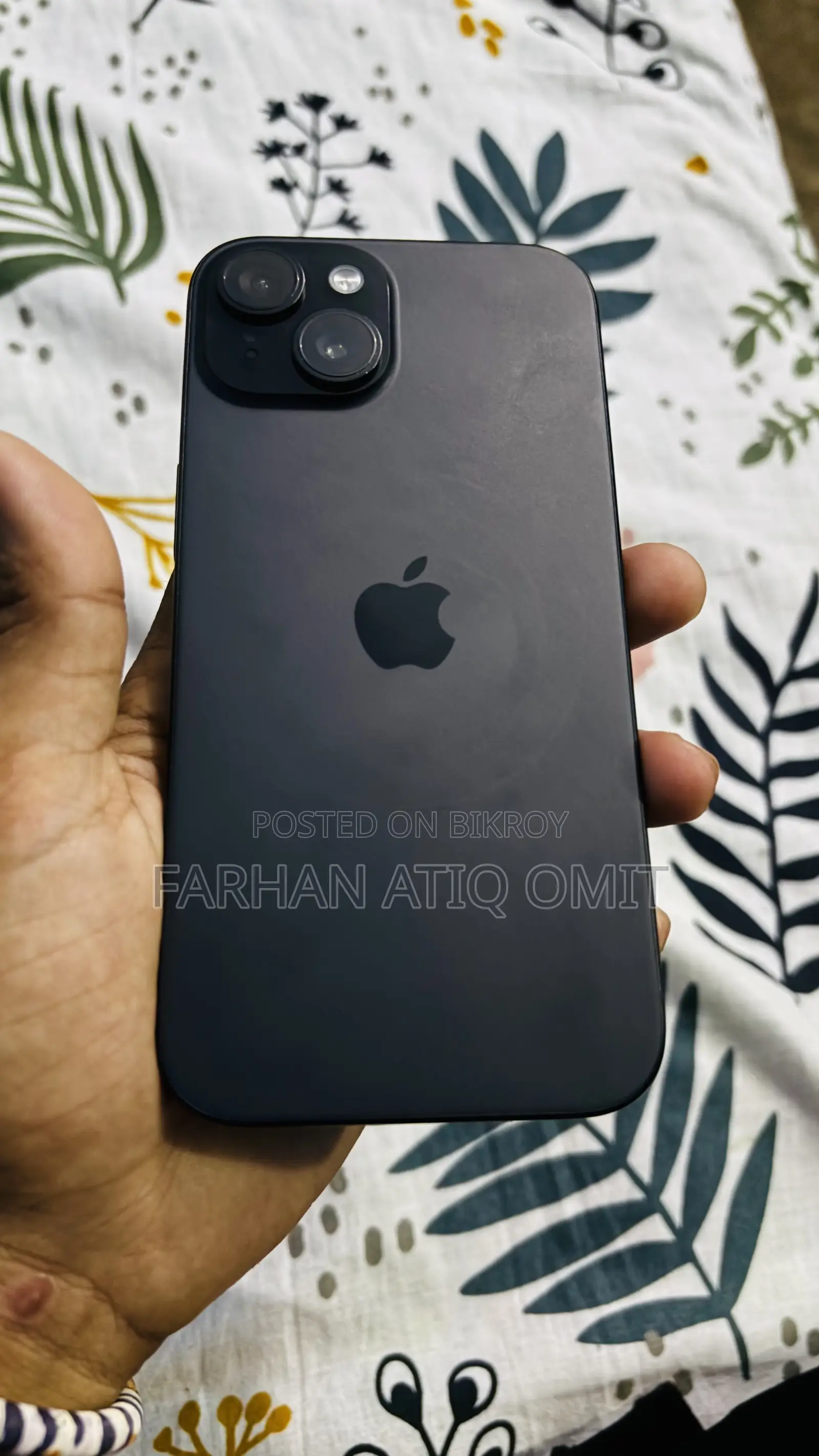 Apple iPhone 15 256 GB Black