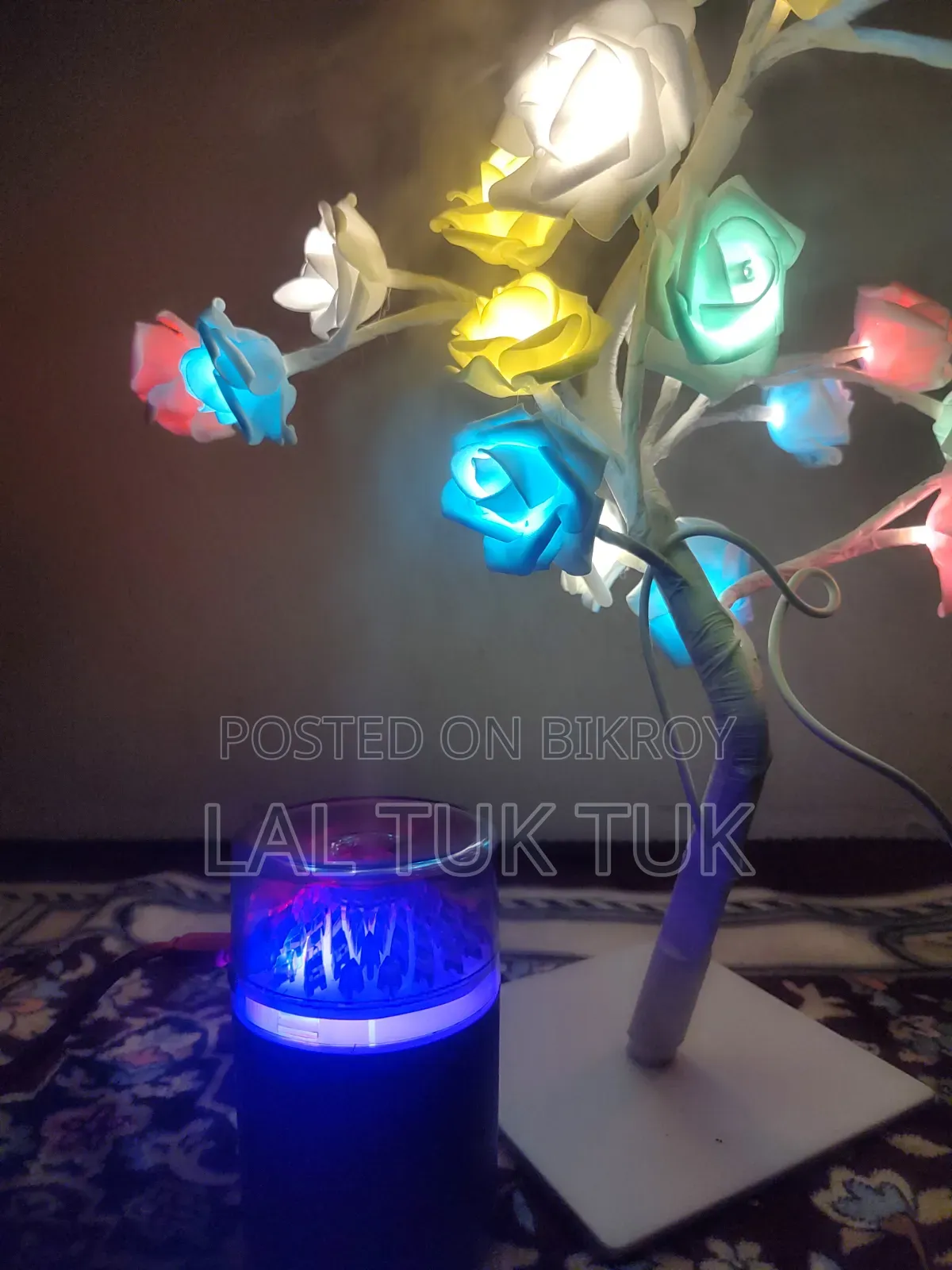 Mini USB Humidifier With Colorful LED Light | Cool Mist