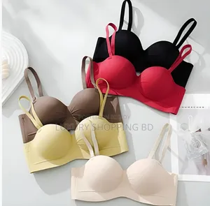 Women’s Seamless Push Up Bra – Wireless Padded Support Bra