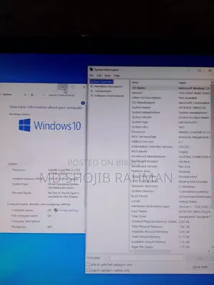 ডেস্কটপ কম্পিউটার আসুস ৮জিবি ইন্টেল কোর আই৩ এইচডিডি+এসএসডি ৫০০জিবি
