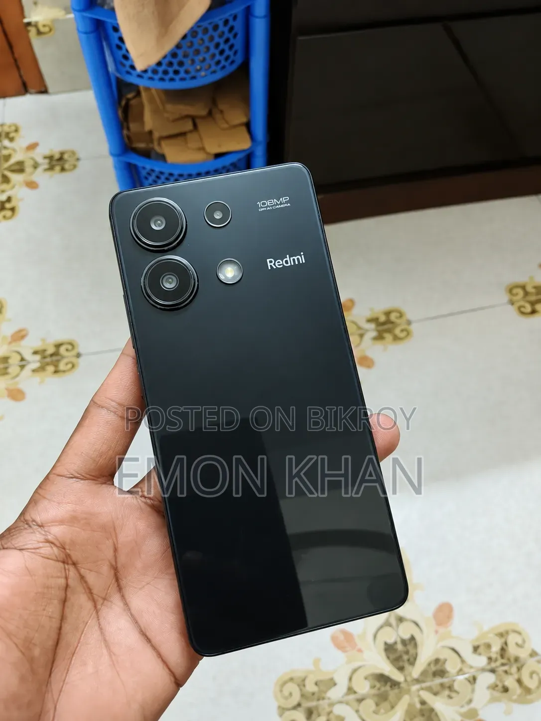 শাওমি রেডমি নোট ১৩ ২৫৬ জিবি ব্ল্যাক