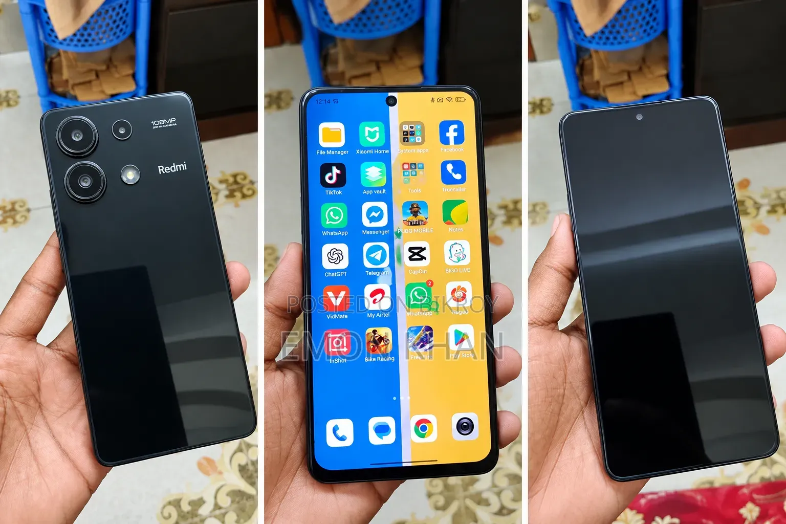 শাওমি রেডমি নোট ১৩ ২৫৬ জিবি ব্ল্যাক