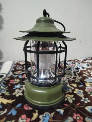 Vintage Style Portable Rechargeable COB LED Camping Lantern / Lamp