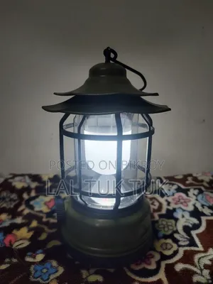 Vintage Style Portable Rechargeable COB LED Camping Lantern / Lamp