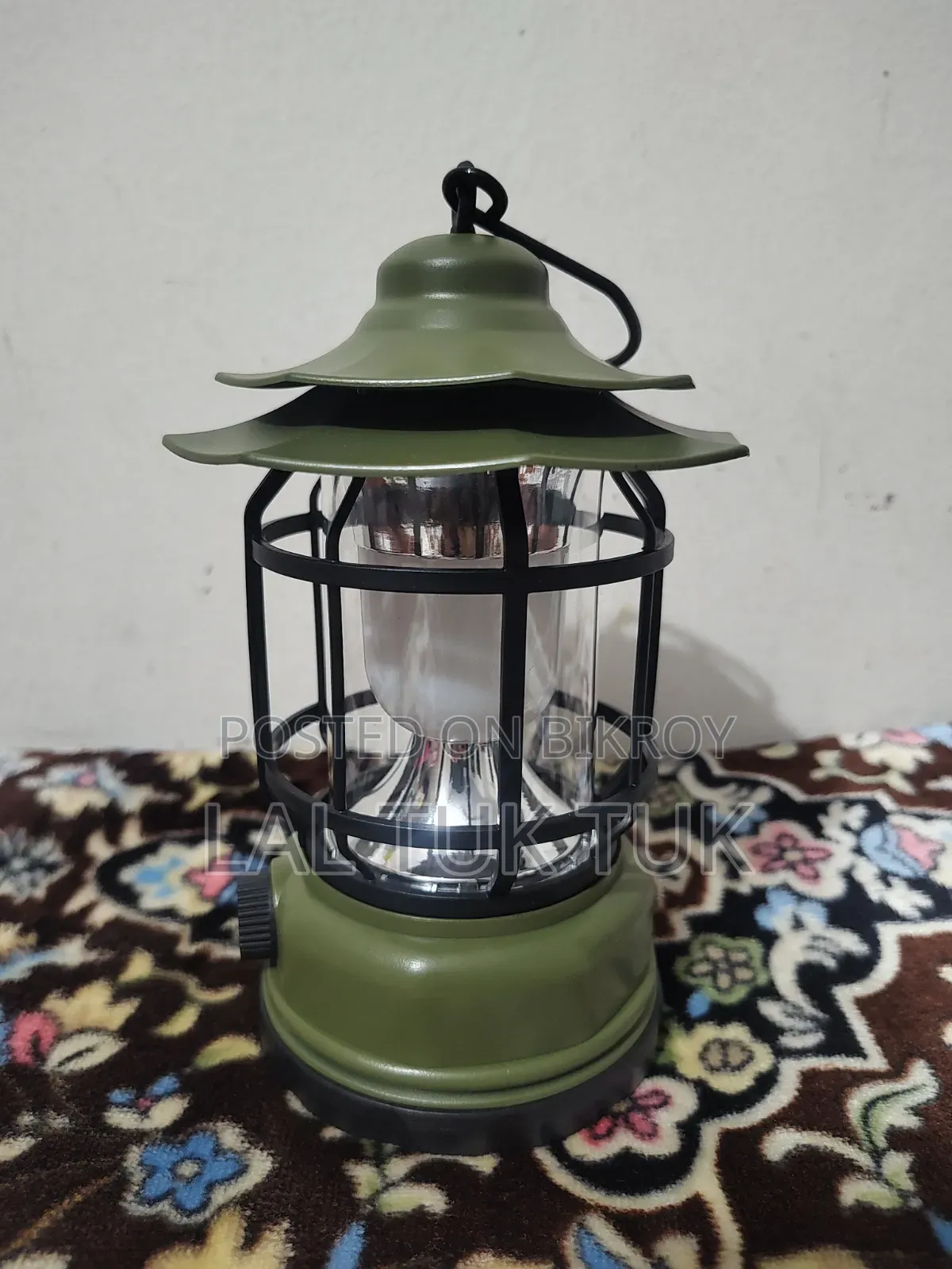 Vintage Style Portable Rechargeable COB LED Camping Lantern / Lamp