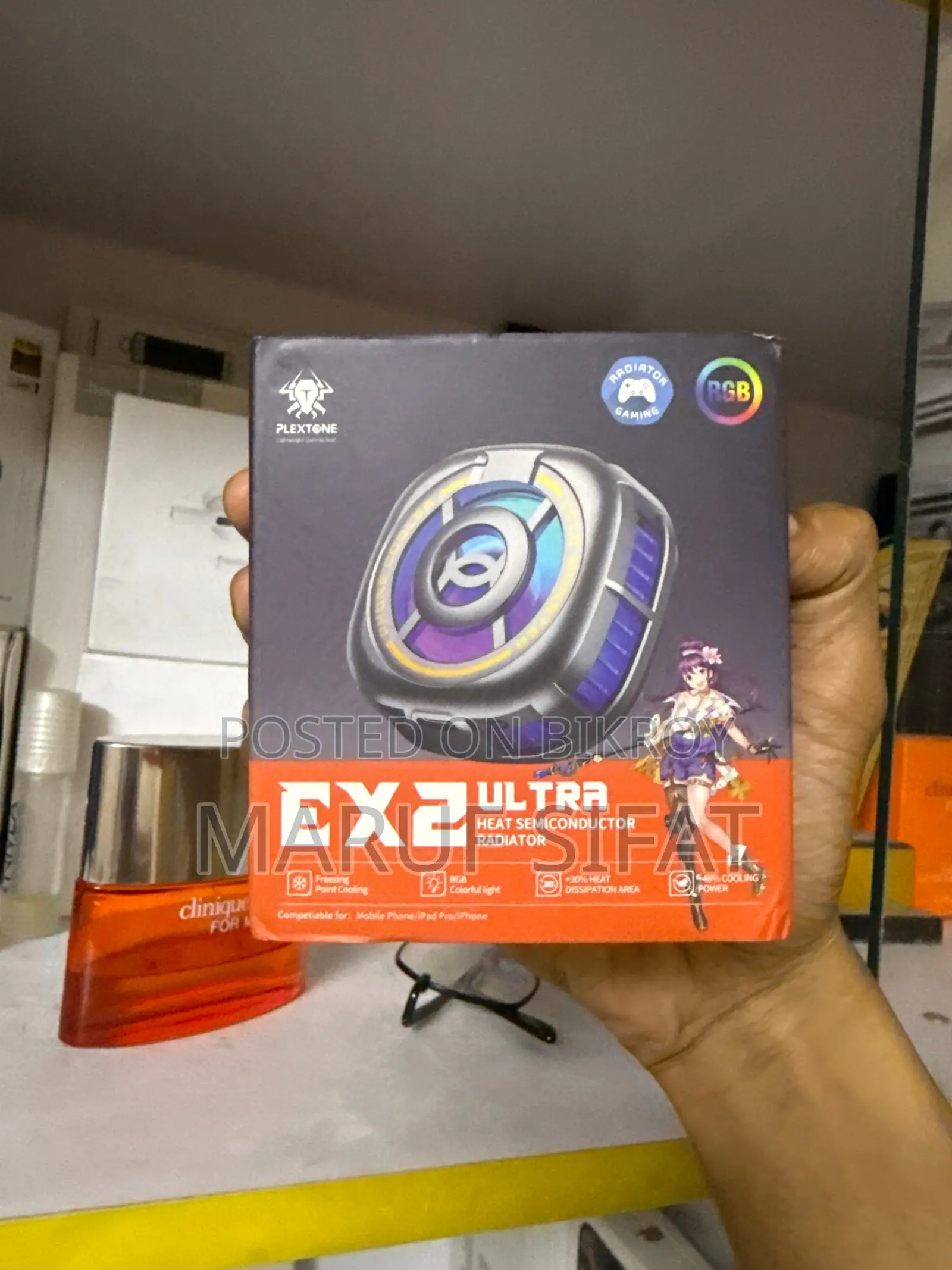 Plextone EX2 Ultra RGB Phone Cooler
