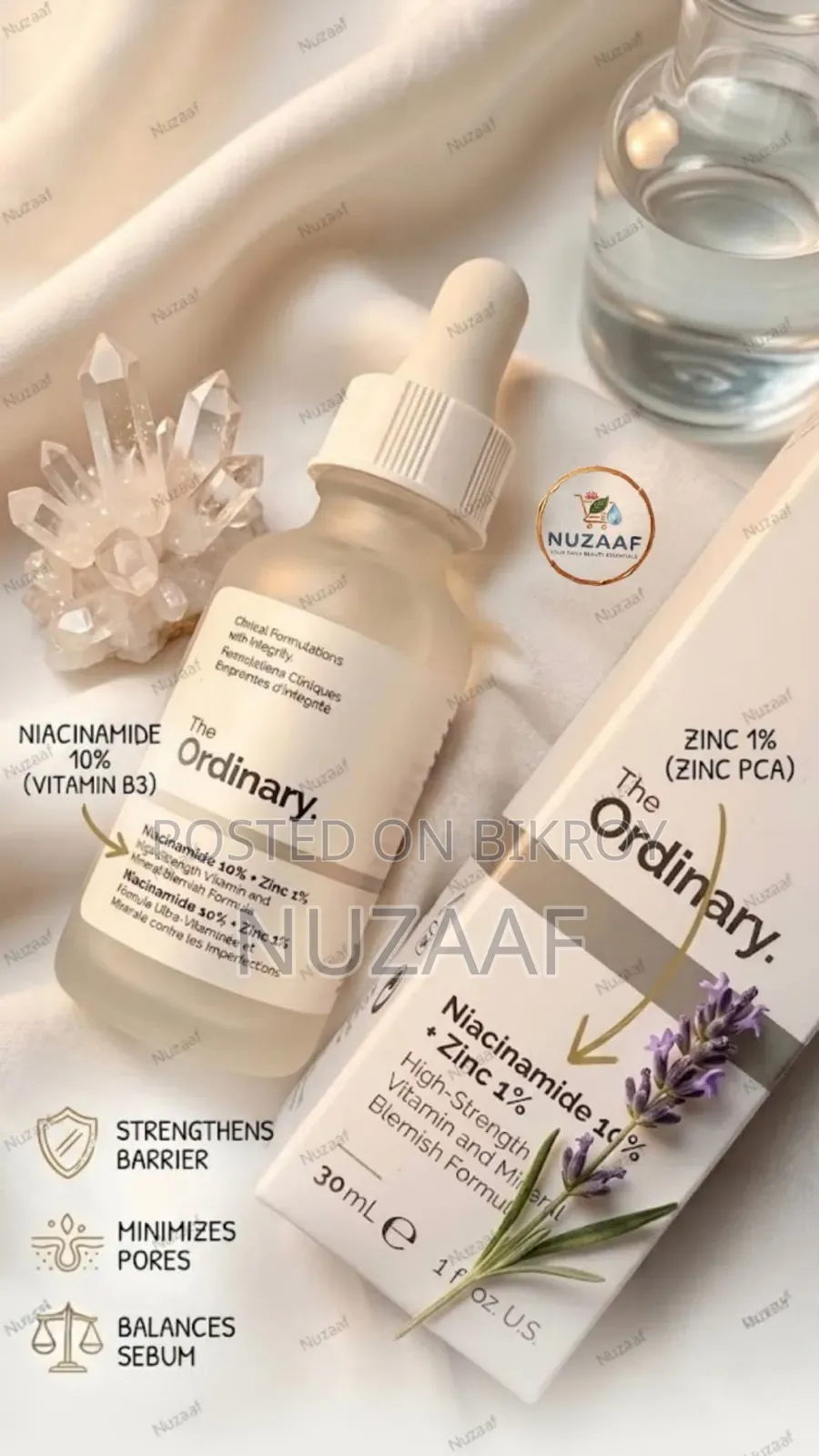 The Ordinary Niacinamide 10% + Zinc 1% (30ml)