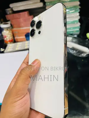 অ্যাপল আইফোন ১৩ প্রো ম্যাক্স ২৫৬ জিবি সিলভার