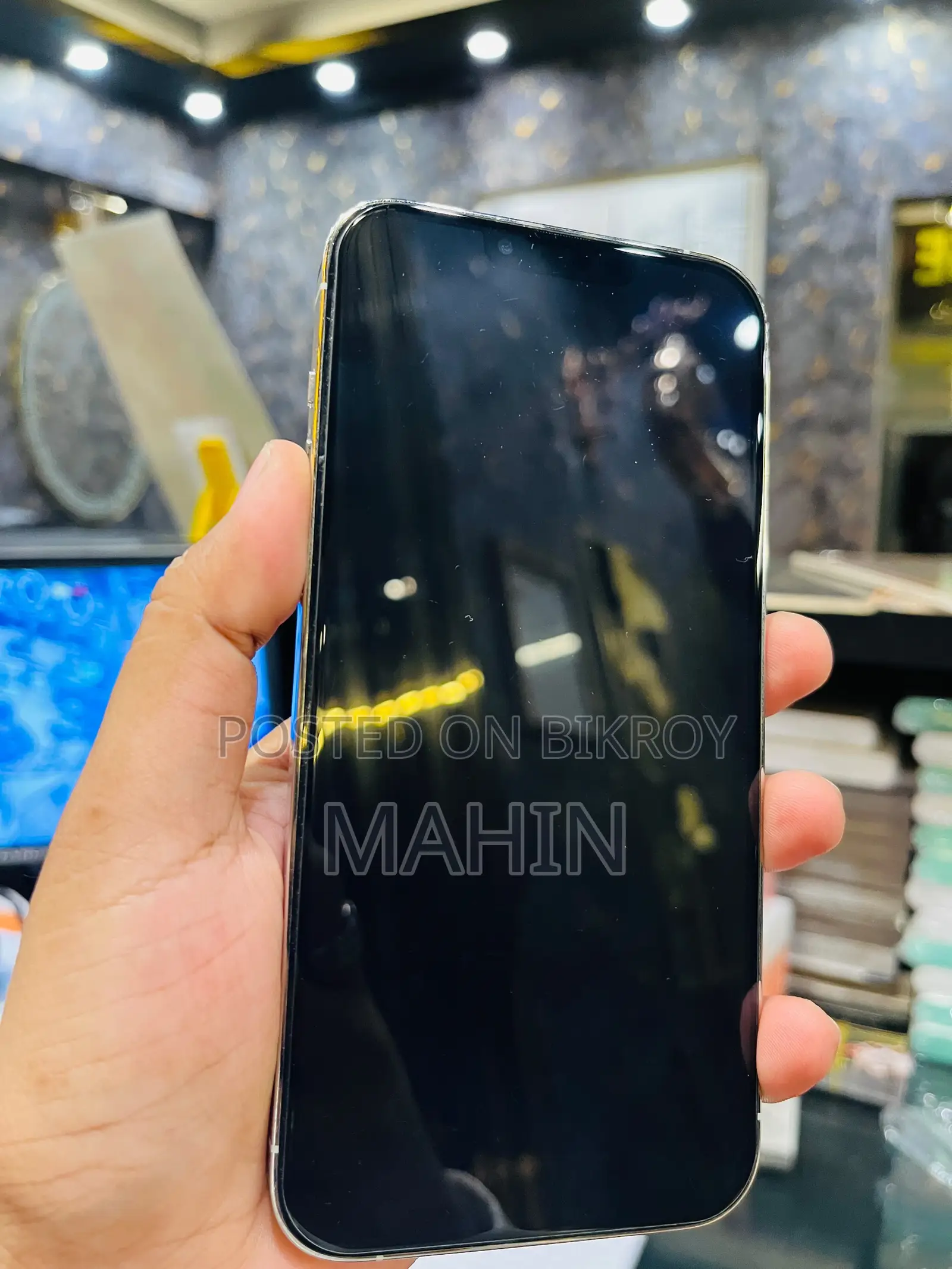 অ্যাপল আইফোন ১৩ প্রো ম্যাক্স ২৫৬ জিবি সিলভার