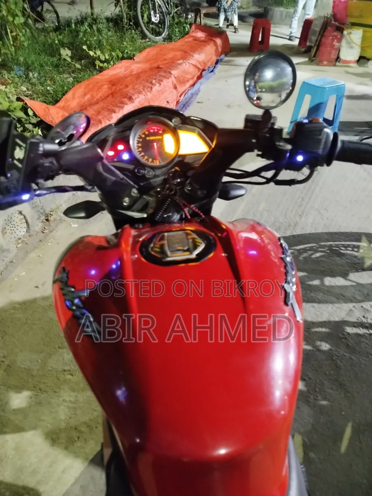 বাজাজ পালসার এনএস ১৬০ ২০১৯ রেড