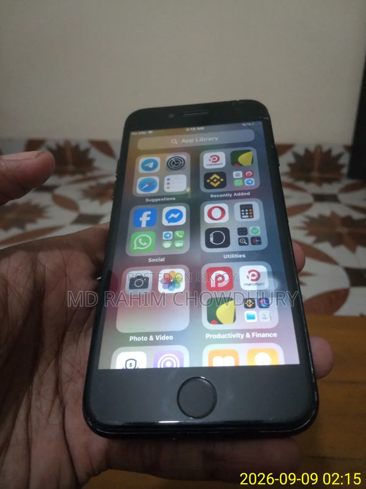 Apple iPhone 7 32 Gigabytes Black