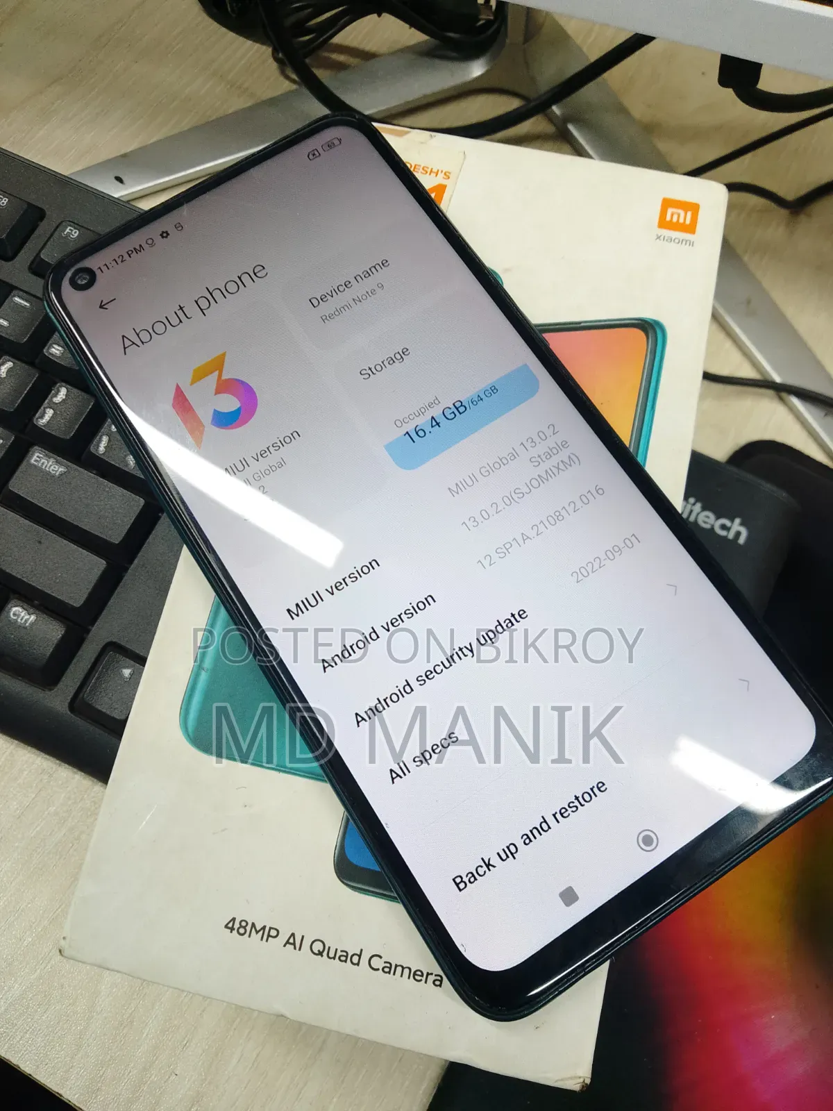 Xiaomi Mi Note 64 GB Blue