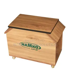 HAMKO WOODEN BATTERY TROLLEY/ BOX