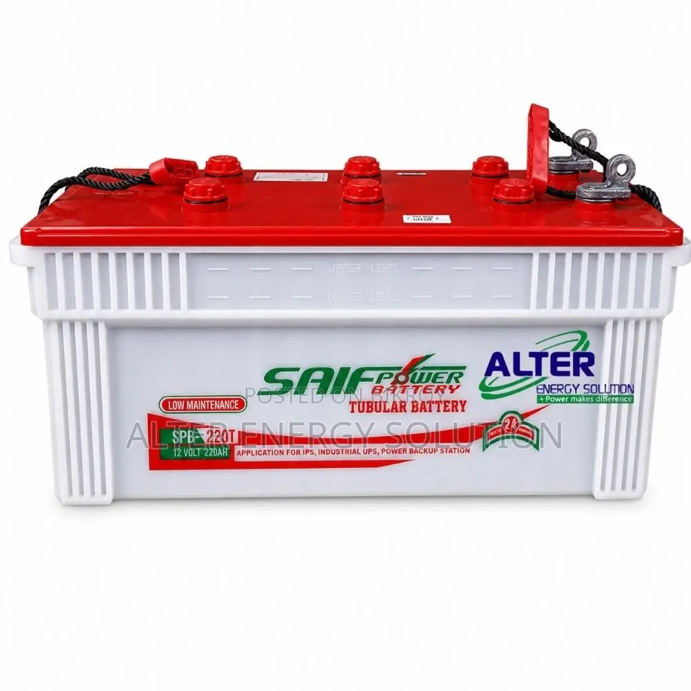 Saif Power Tubular SPB-220T IPS/UPS & Solar Battery