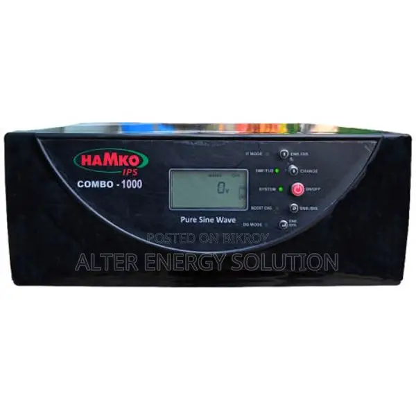 Hamko Combo-1000 Pure Sine Wave IPS/UPS