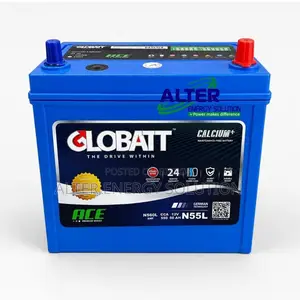 GLOBATT ACE N55L 12V 50Ah SMF Car Battery – Maintenance Free