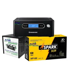 Rahimafrooz Revo 850VA IPS & Spark XP-100AH Battery Combo Package