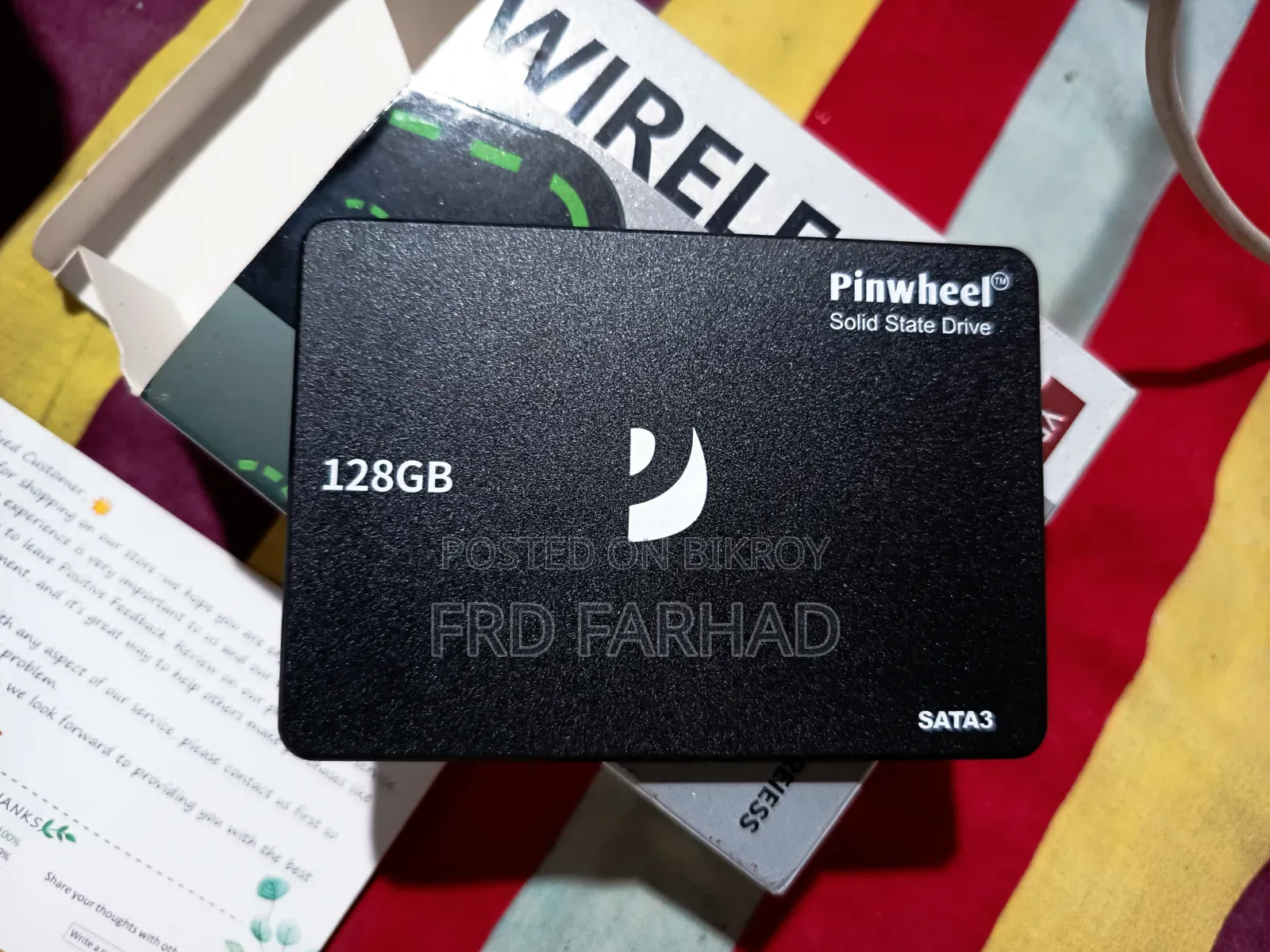 Pinwheel 128 GB SSD Card