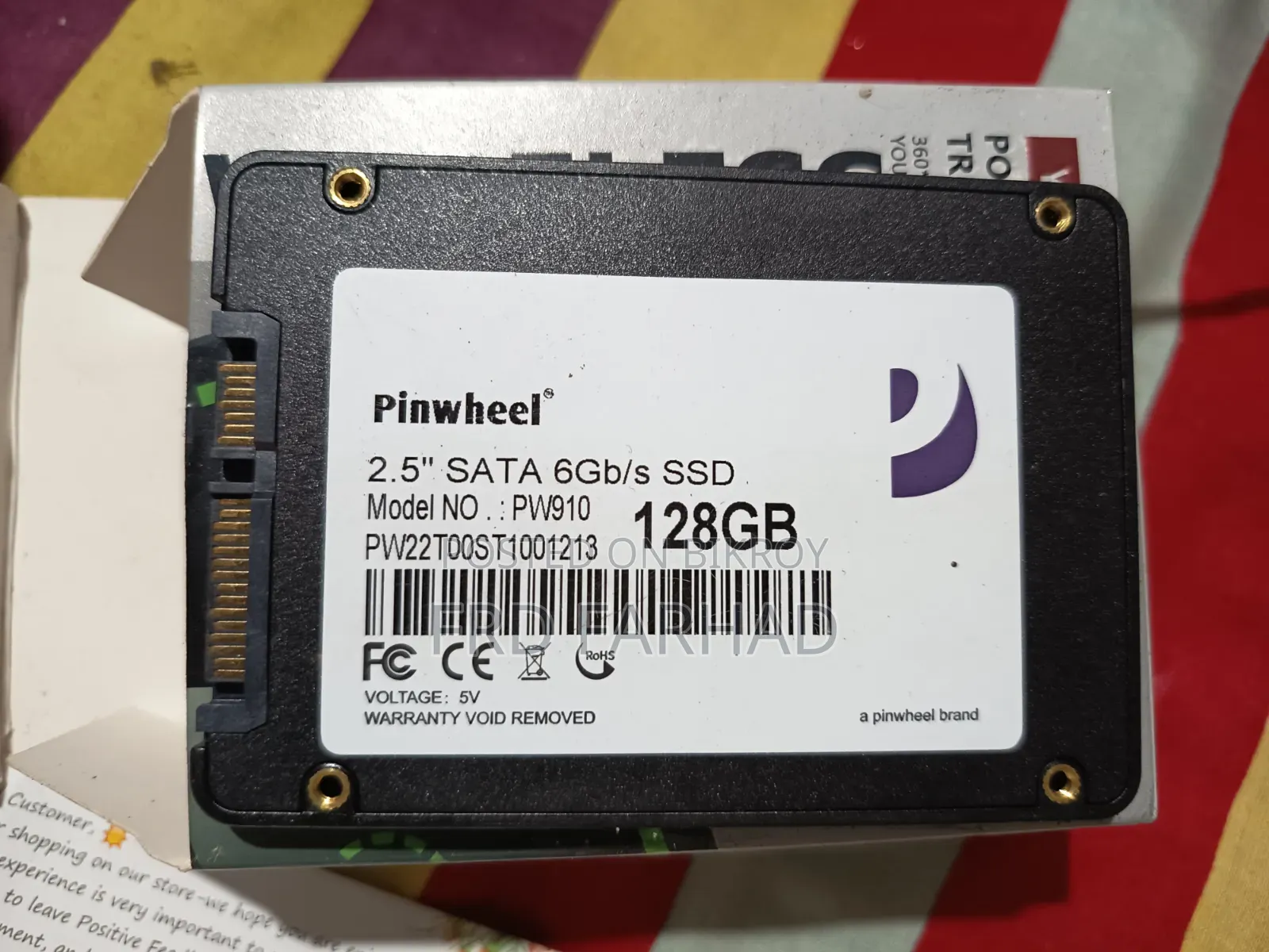 Pinwheel 128 GB SSD Card