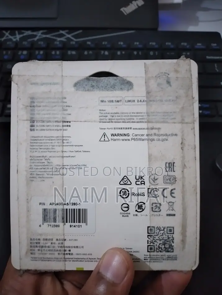 Apacer Ast280 M.2 Sata Iii SSD