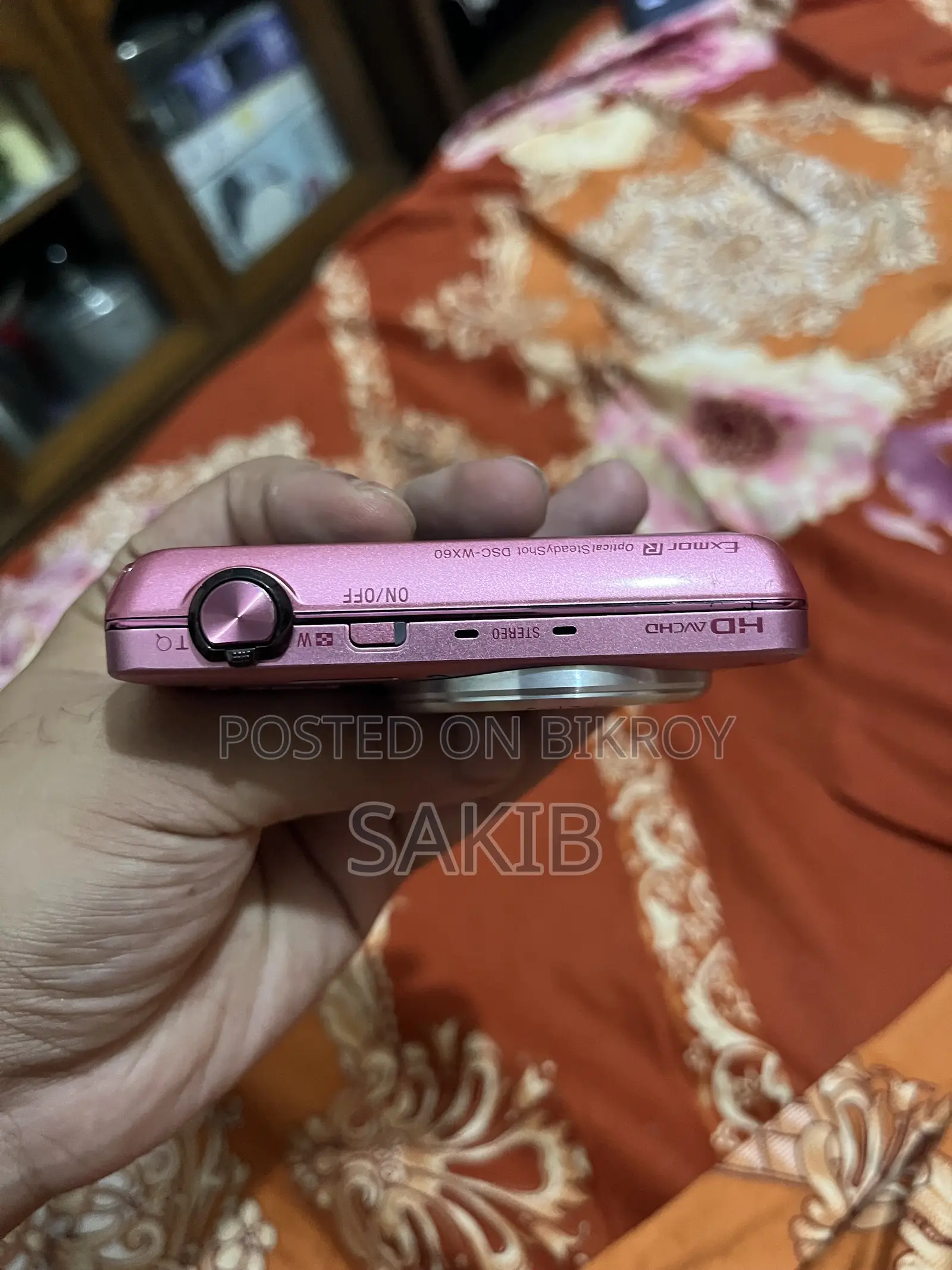 Sony Cyber-Shot 16.2MP Digital Camera | 8X Optical Zoom | Pink
