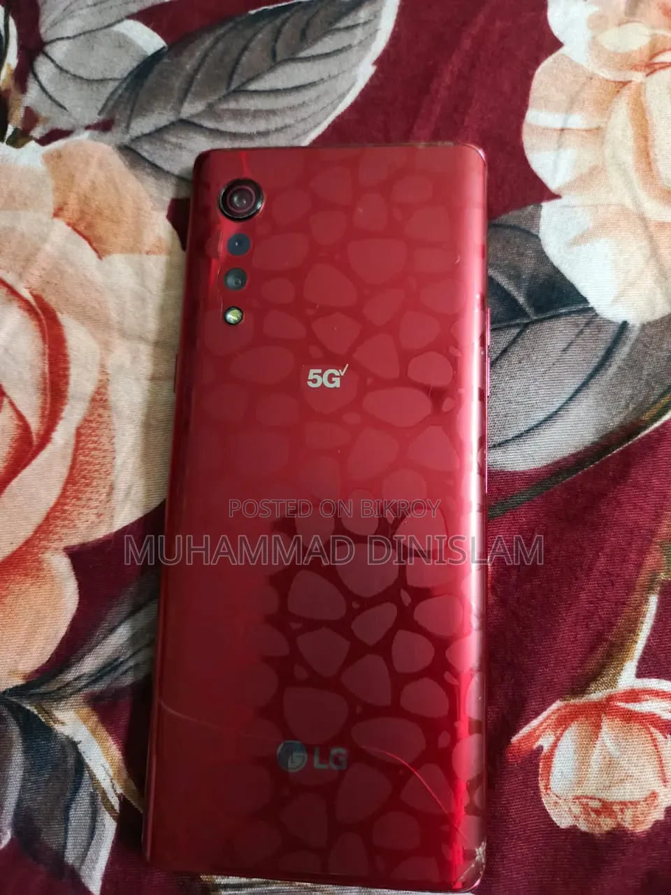 LG Velvet 5G 128 GB Red