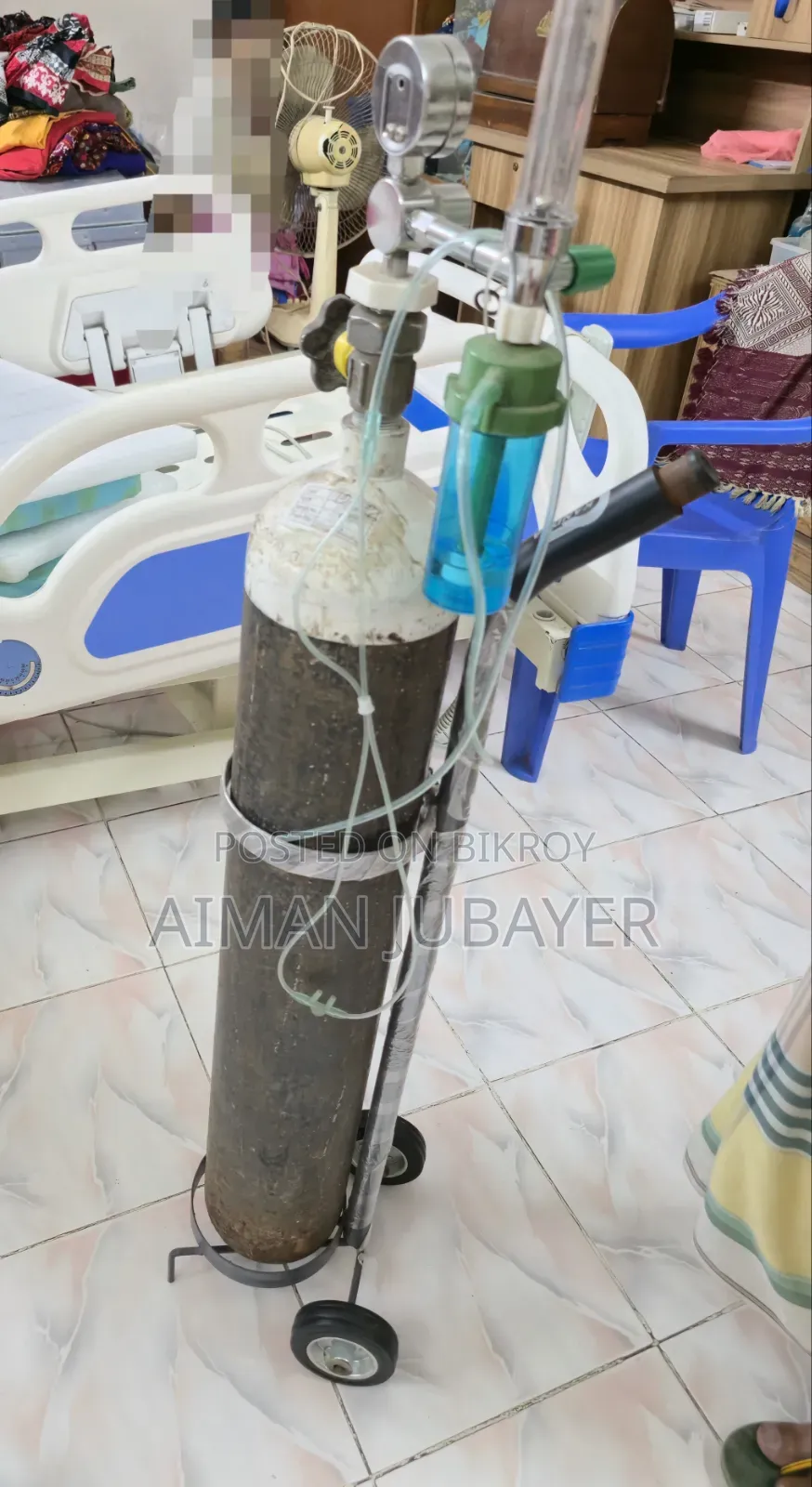 Oxygen Cylinder (Filled with Oxygen)