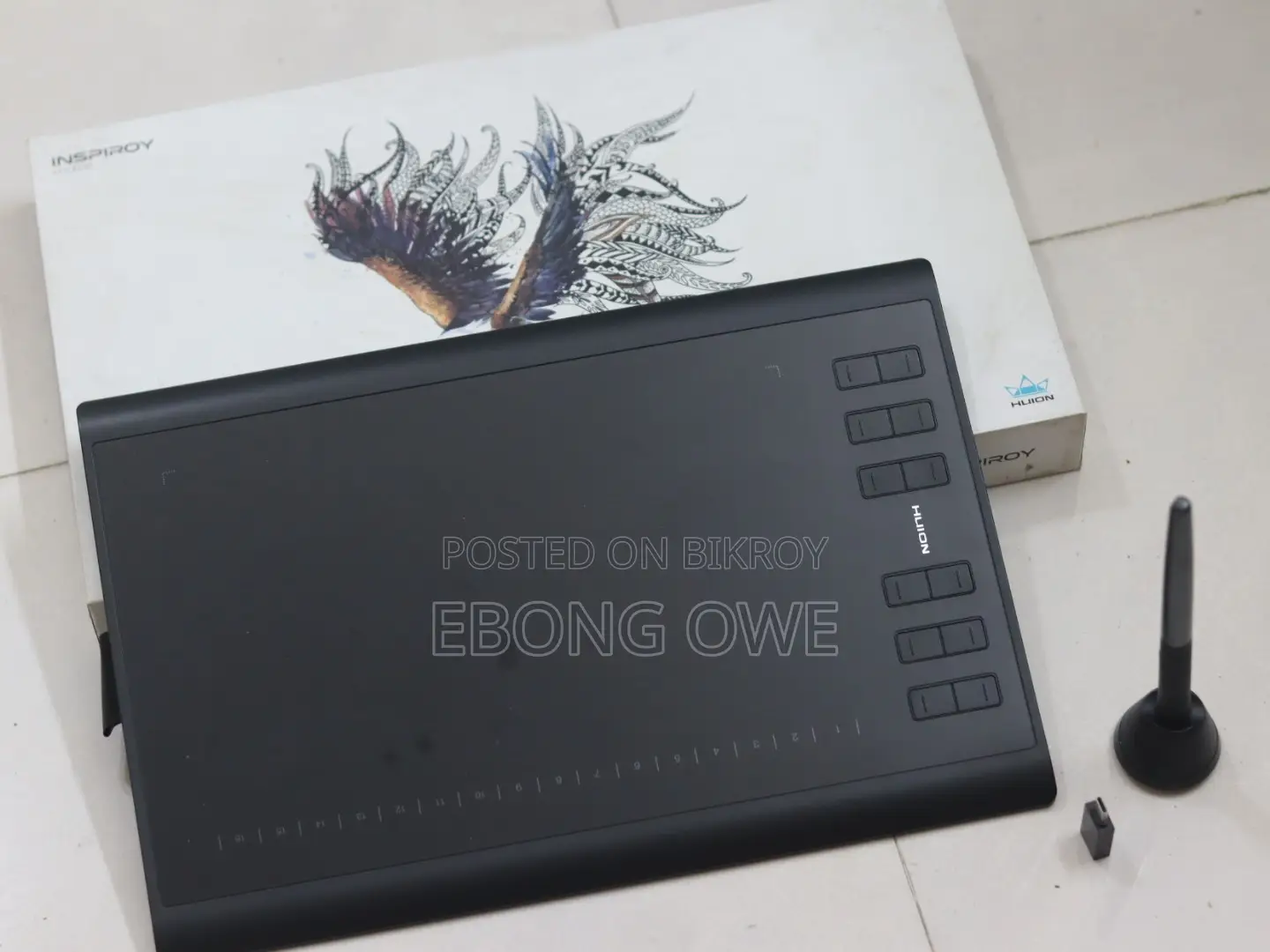Huion Inspiroy H1060p Battery-Free Pen Tablet